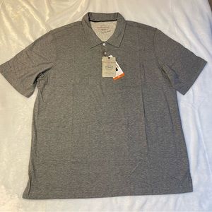 Weatherproof men’s grey polo shirt size XXL NWT